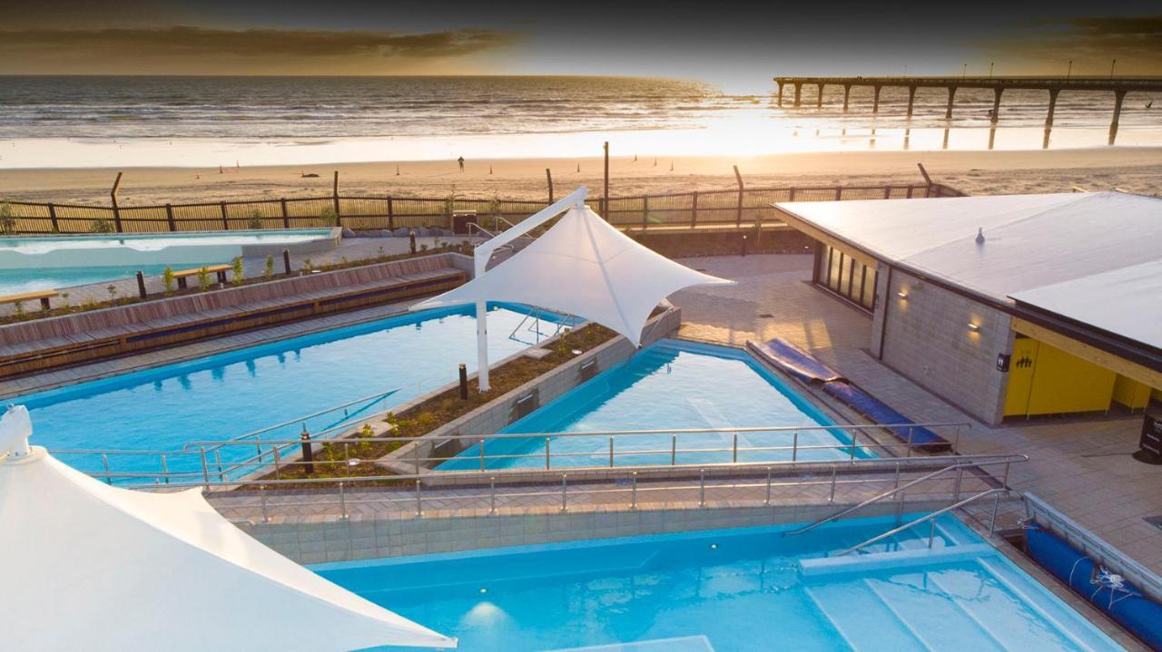 Beachside Bliss: 1 Bed 1 Bath Christchurch Buitenkant foto